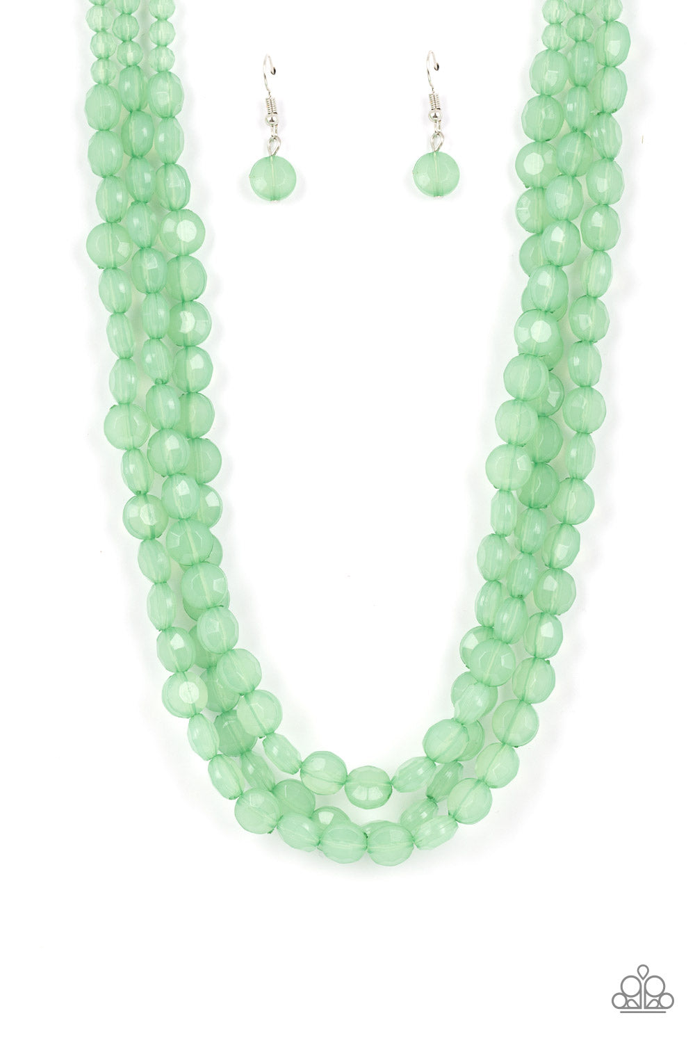 Boundless Bliss - green - Paparazzi necklace