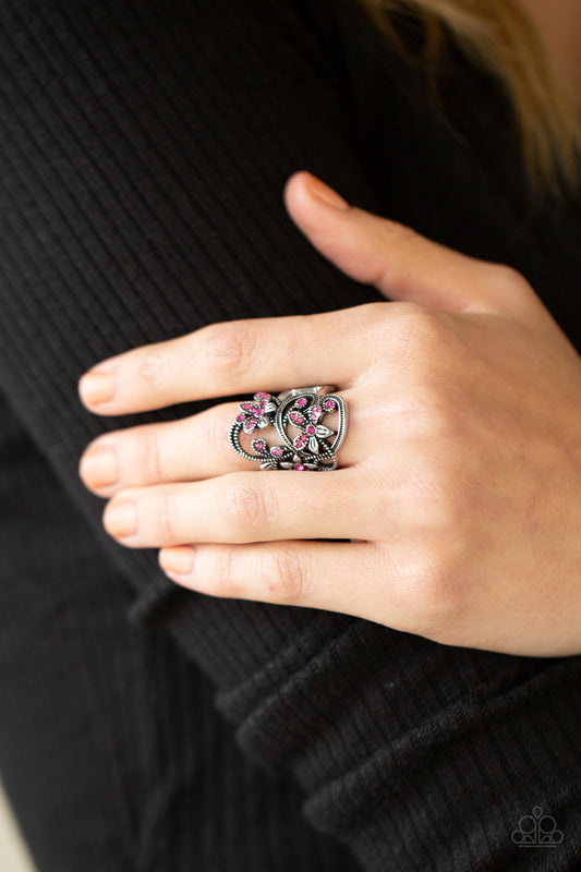 Bouquet Toss - pink - Paparazzi ring