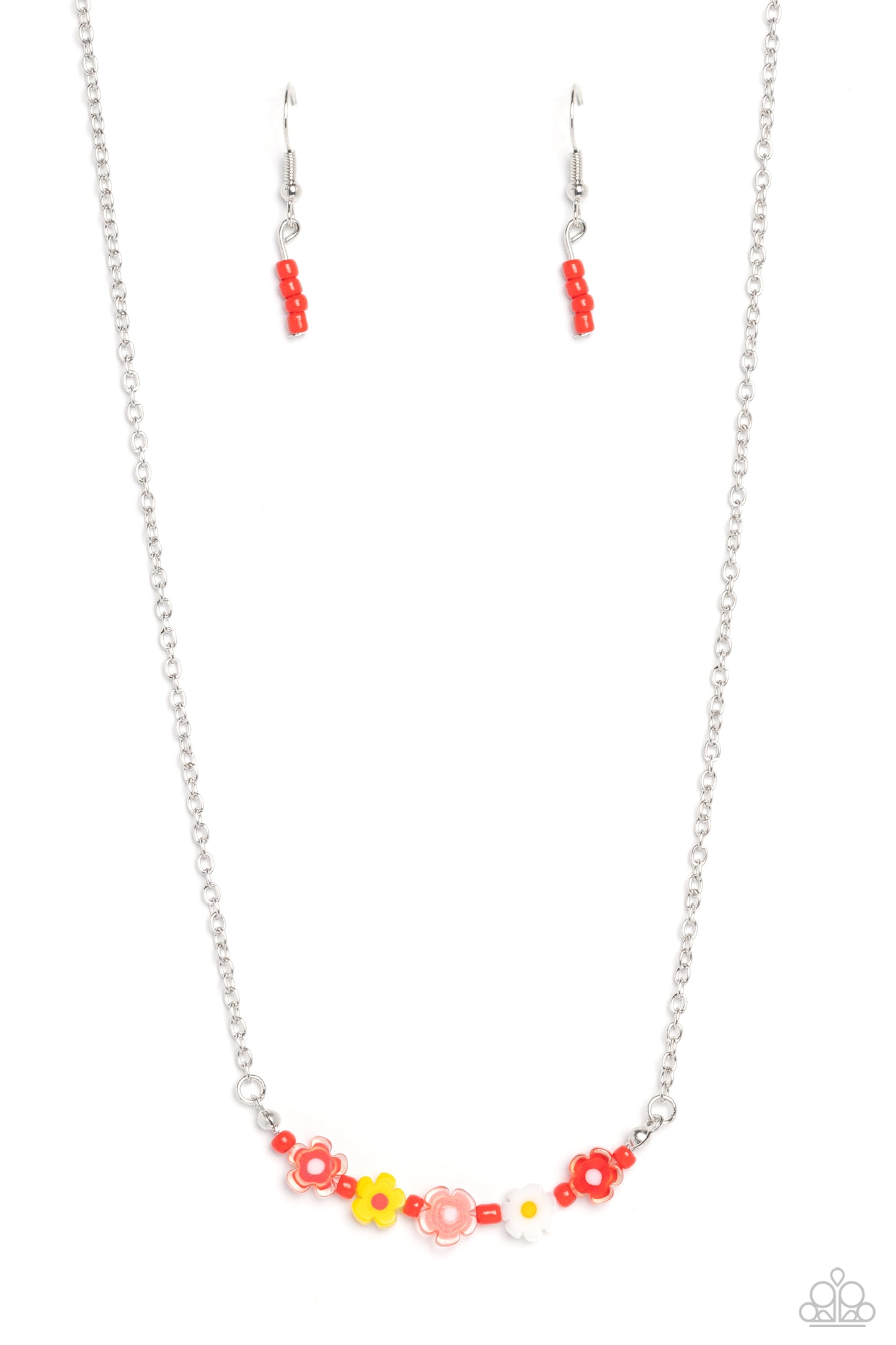 BOUQUET We Go - red - Paparazzi necklace