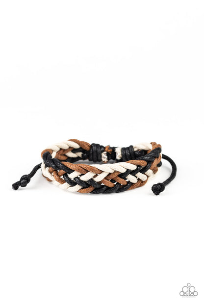 Braid Raid - multi - Paparazzi MENS bracelet