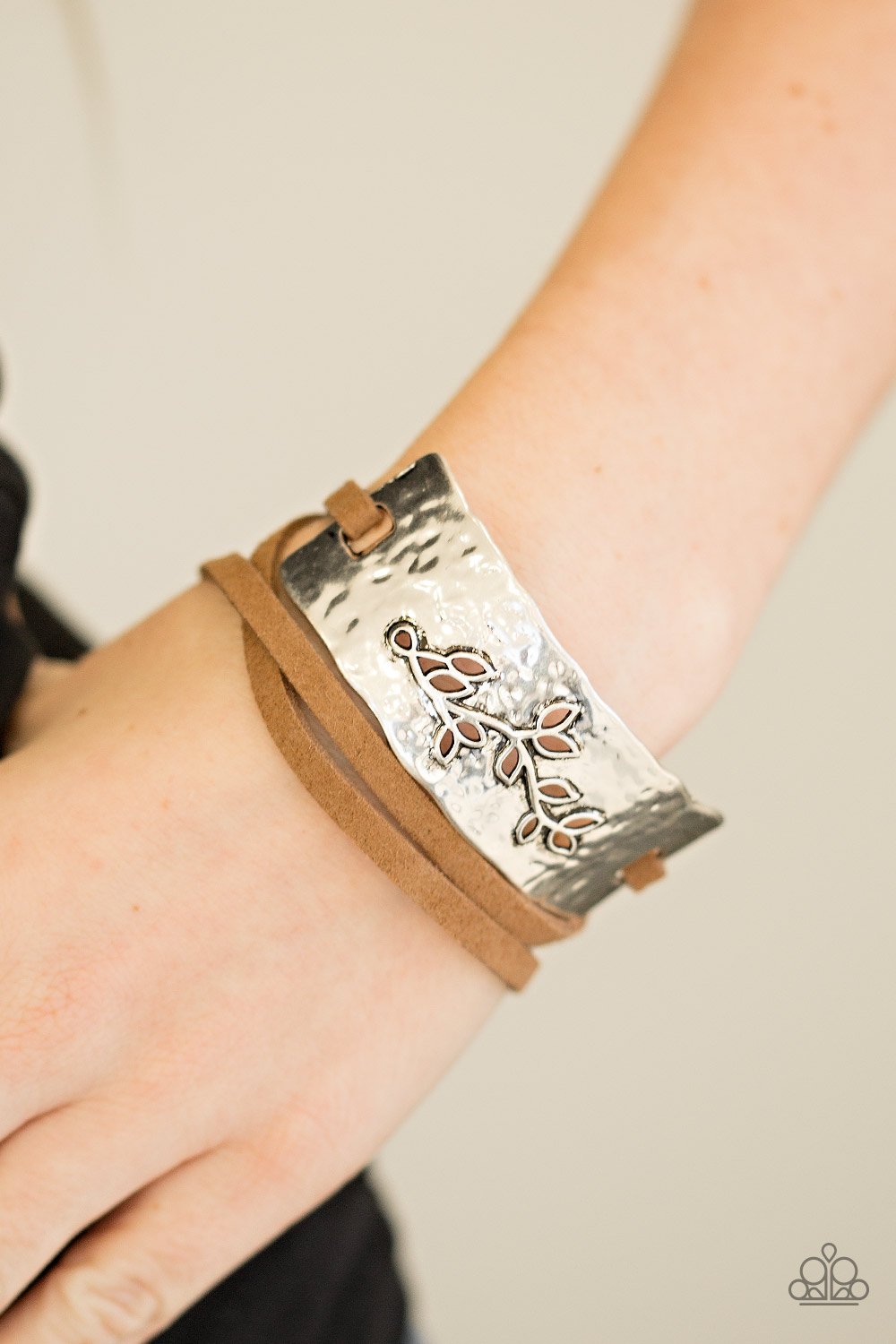 Branching Out - brown - Paparazzi bracelet