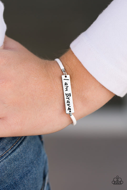 Brave Spirit - white - Paparazzi bracelet