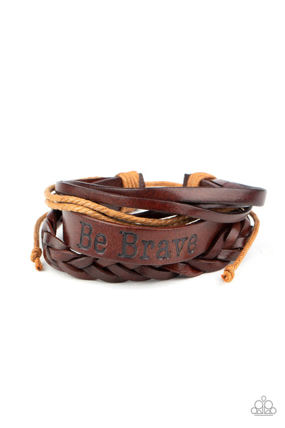 Brave Soul - brown - Paparazzi bracelet