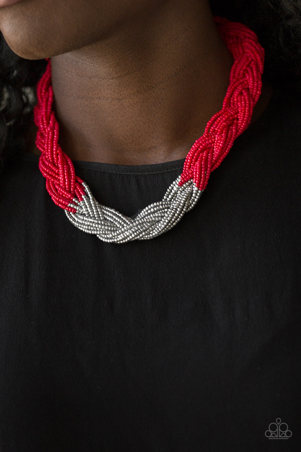 Brazilian Brilliance - red - Paparazzi necklace