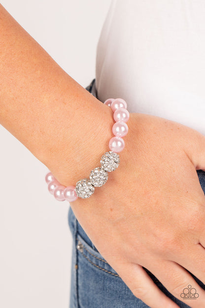 Breathtaking Ball - pink - Paparazzi bracelet