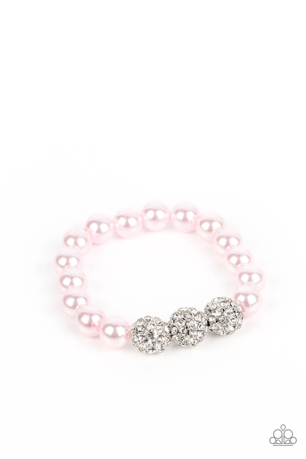 Breathtaking Ball - pink - Paparazzi bracelet