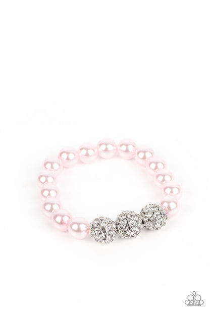 Breathtaking Ball - pink - Paparazzi bracelet