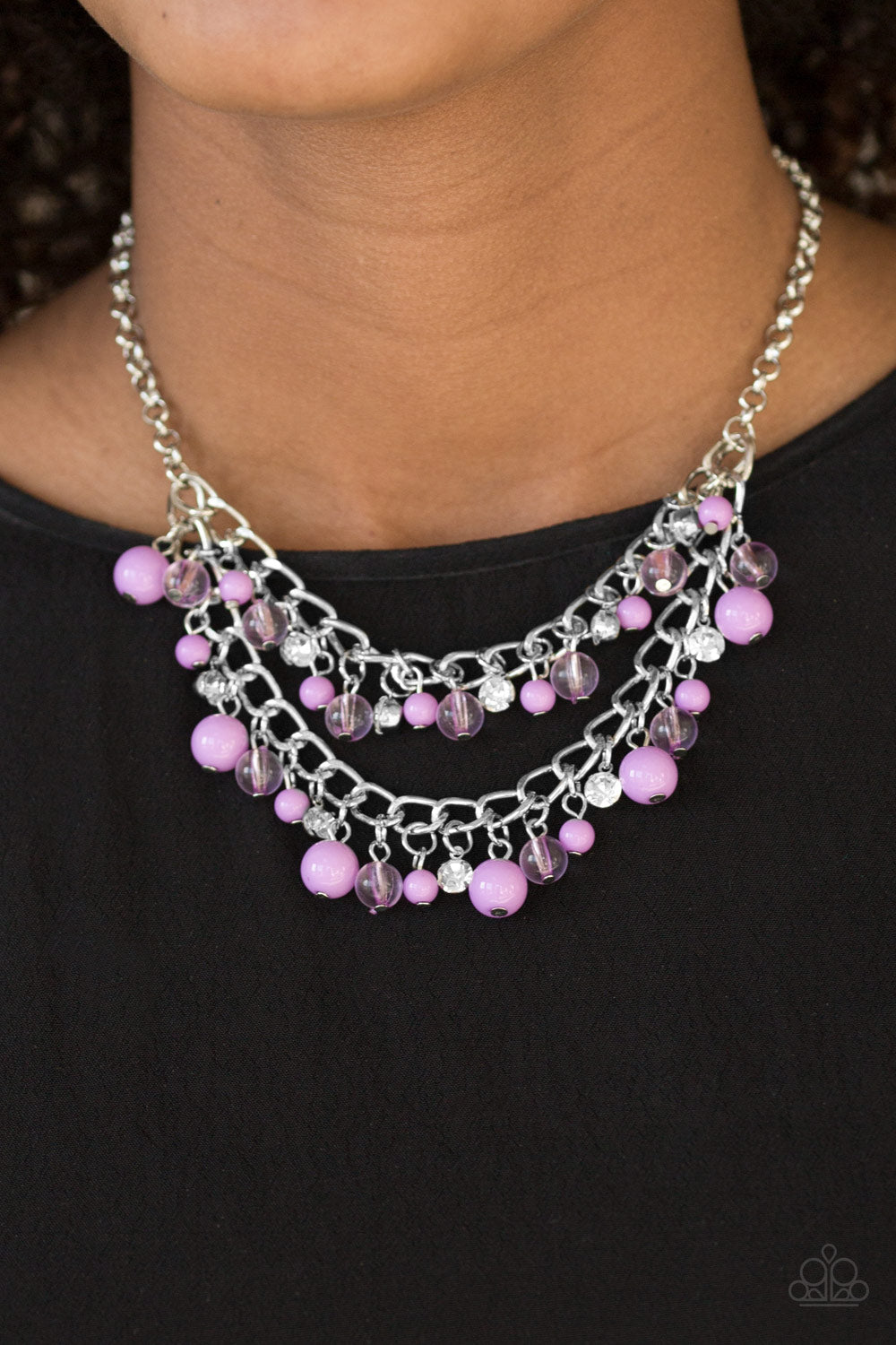 Bridal Party - purple - Paparazzi necklace