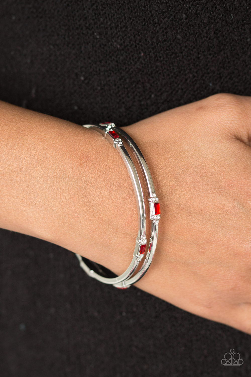 Bright Here BRIGHT Now - red - Paparazzi bracelet