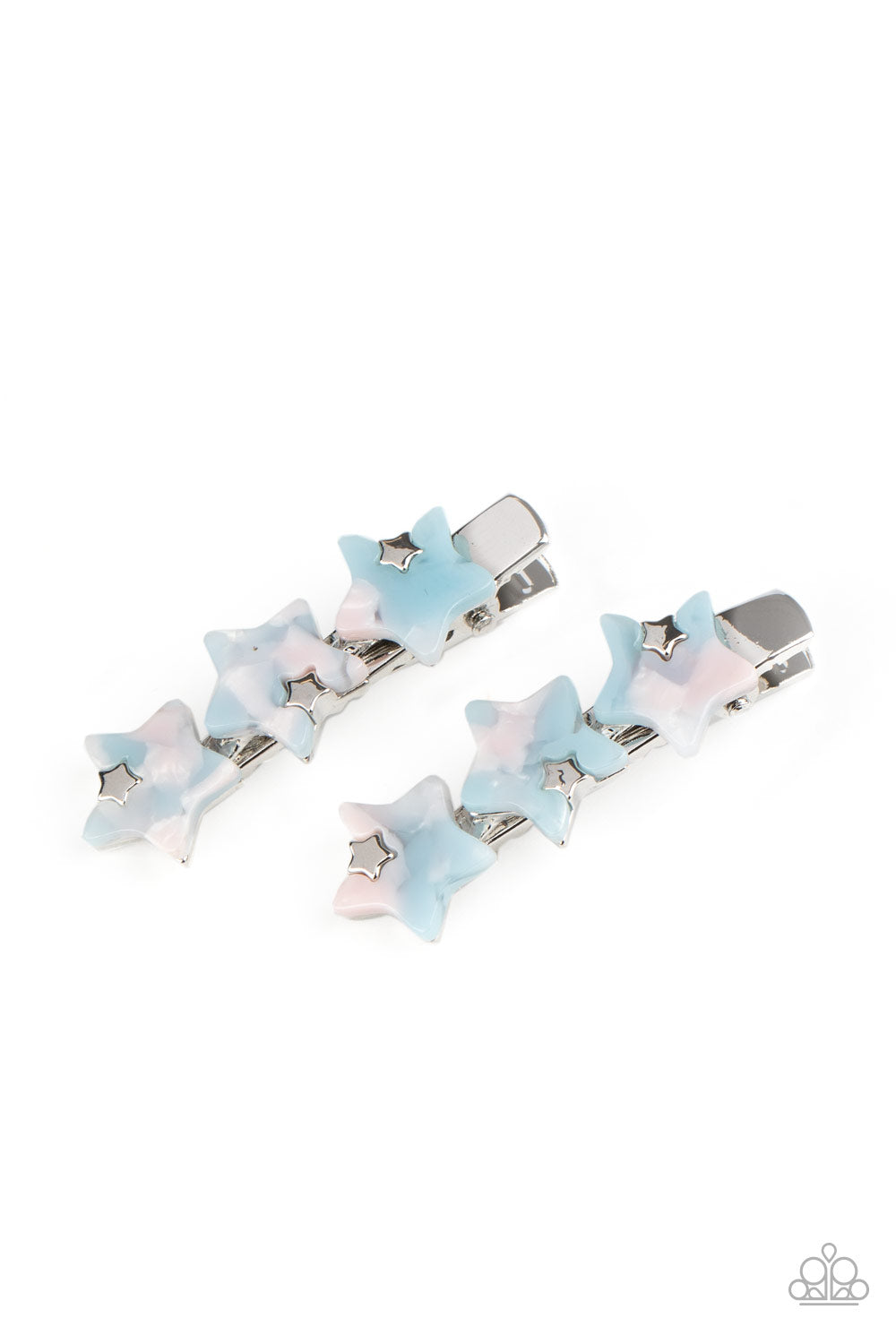 Brightest Star in the Sky - blue - Paparazzi hair clip