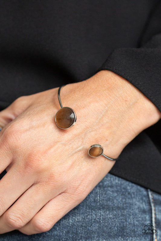 Brilliantly Basic-brown-Paparazzi bracelet