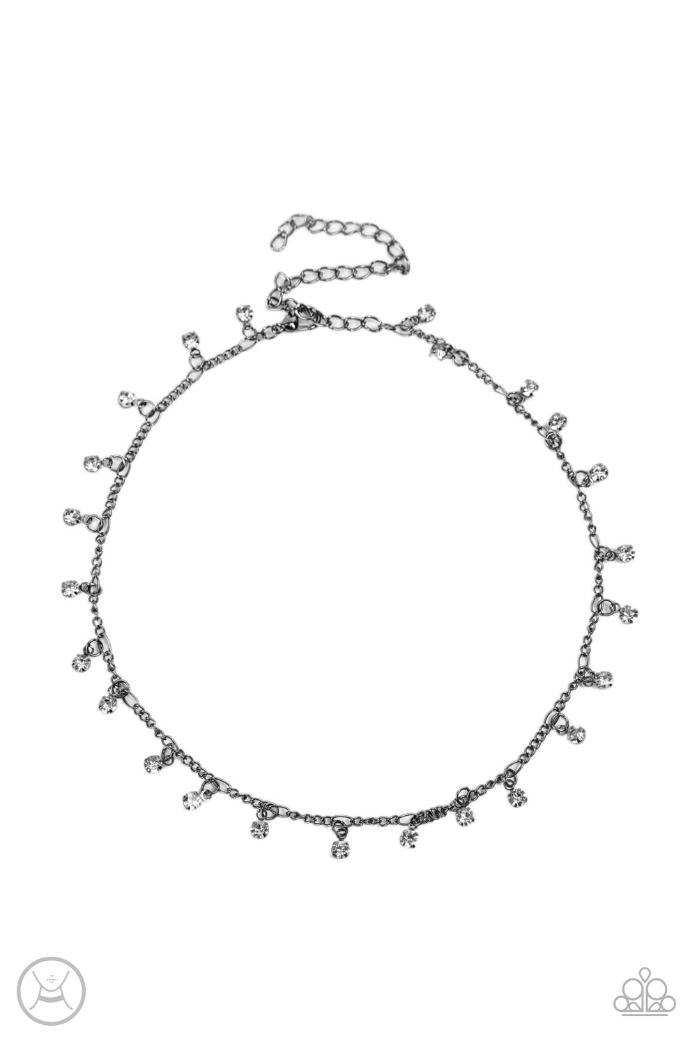 Bringing SPARKLE Back - black - Paparazzi necklace