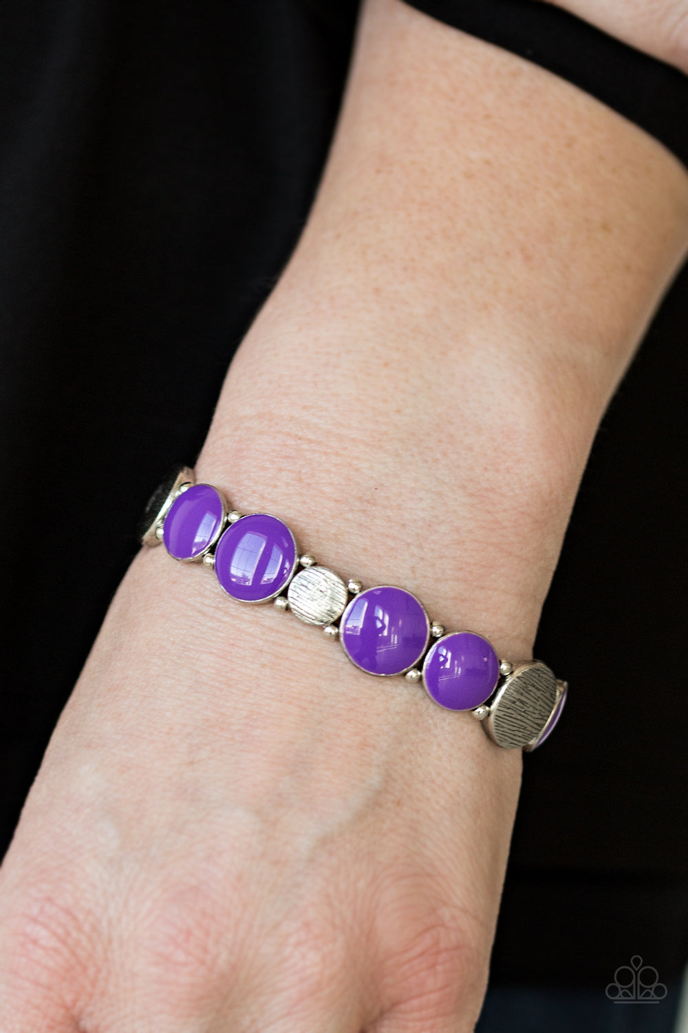 Bubble Blast - purple - Paparazzi bracelet