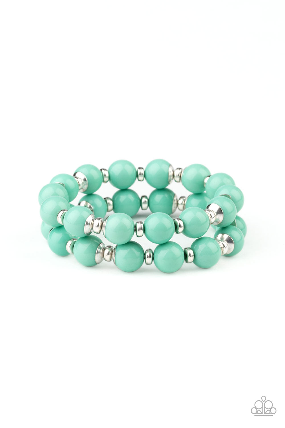 Bubble Blast Off - green - Paparazzi bracelet