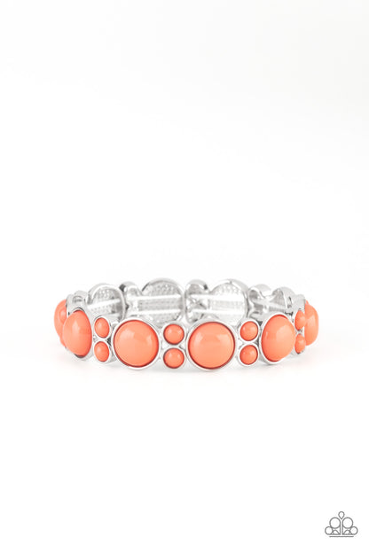 Bubbly Belle - orange - Paparazzi bracelet