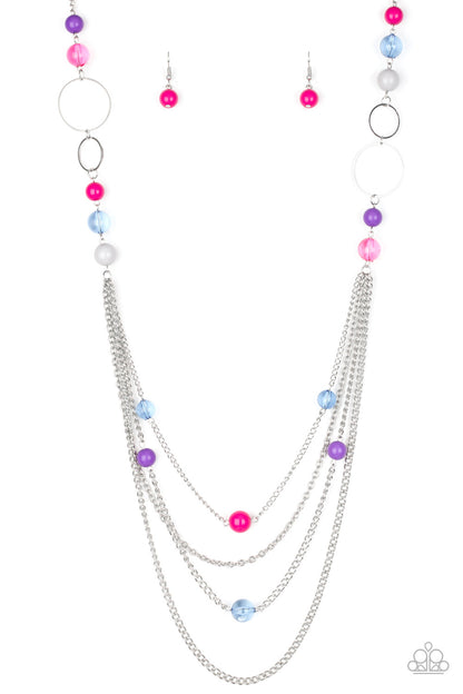 Bubbly Bright - multi - Paparazzi necklace