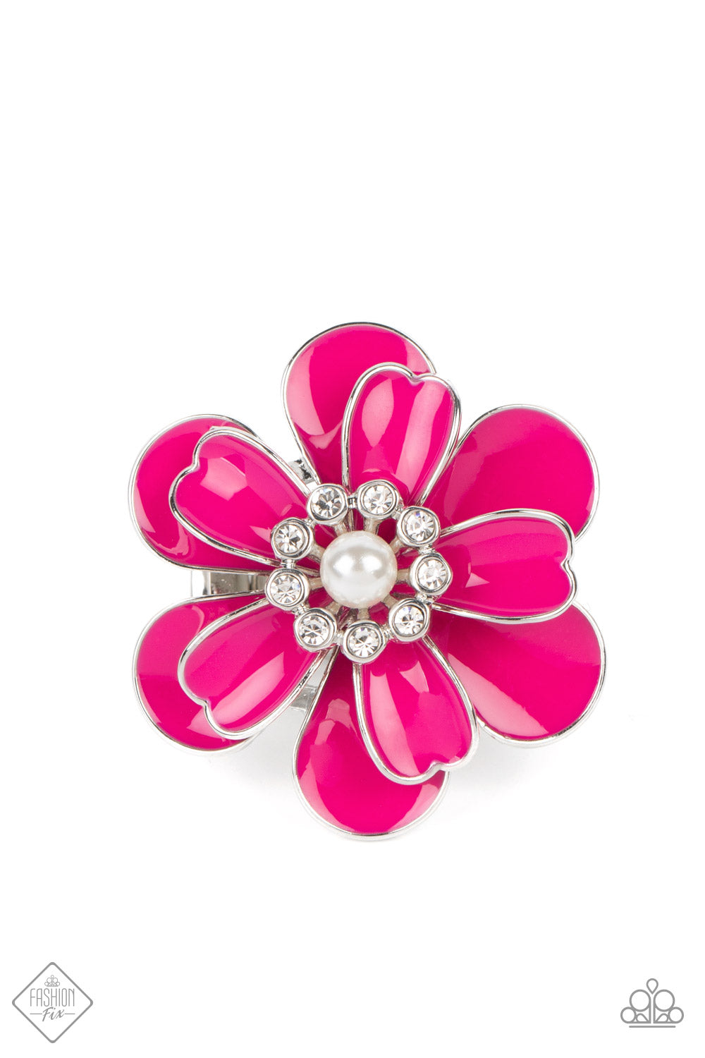 Budding Bliss - pink - Paparazzi ring