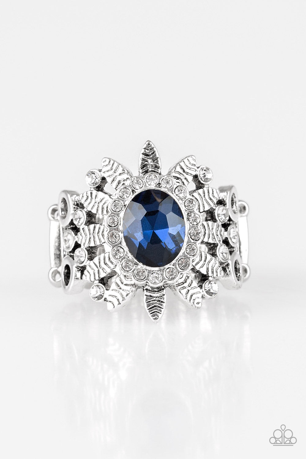 Burn Bright - blue - Paparazzi ring