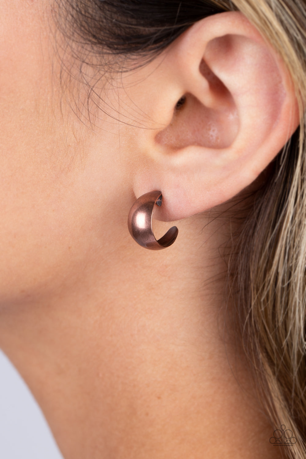 Burnished Beauty - copper - Paparazzi earrings