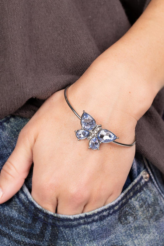 Butterfly Beatitude - blue - Paparazzi bracelet