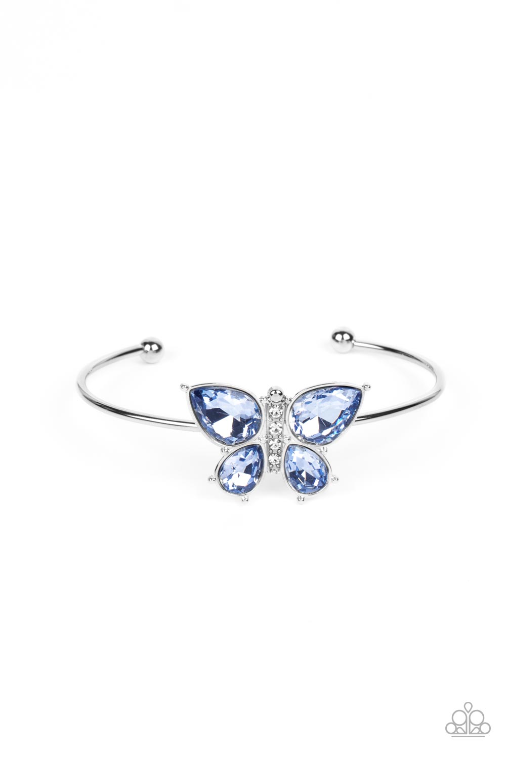 Butterfly Beatitude - blue - Paparazzi bracelet