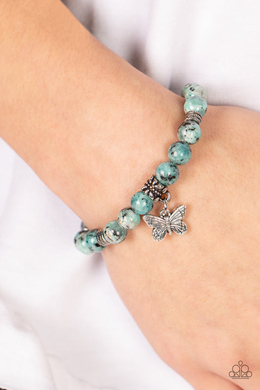 Butterfly Nirvana - blue - Paparazzi bracelet