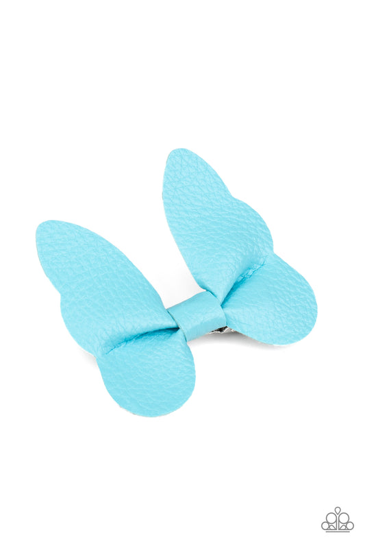 Butterfly Oasis - blue - Paparazzi hair clip