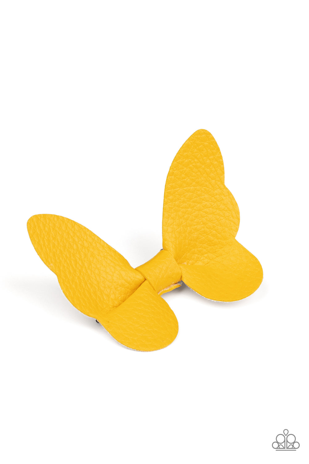 Butterfly Oasis - yellow - Paparazzi hair clip