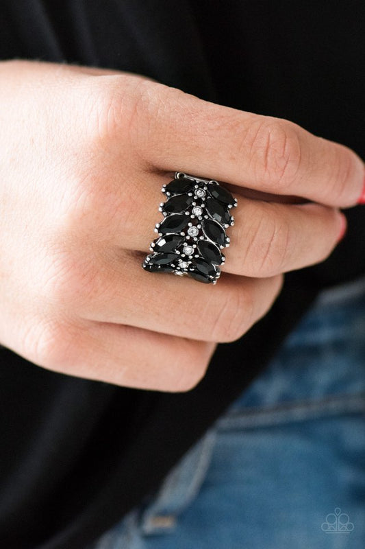 CACHE Money - Black - Paparazzi ring