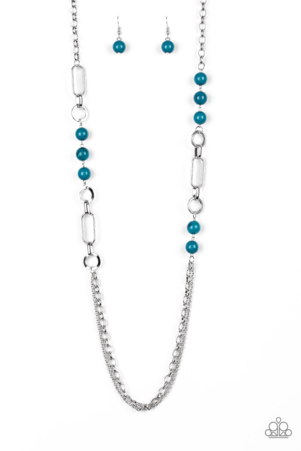 CACHE Me Out - blue - Paparazzi necklace