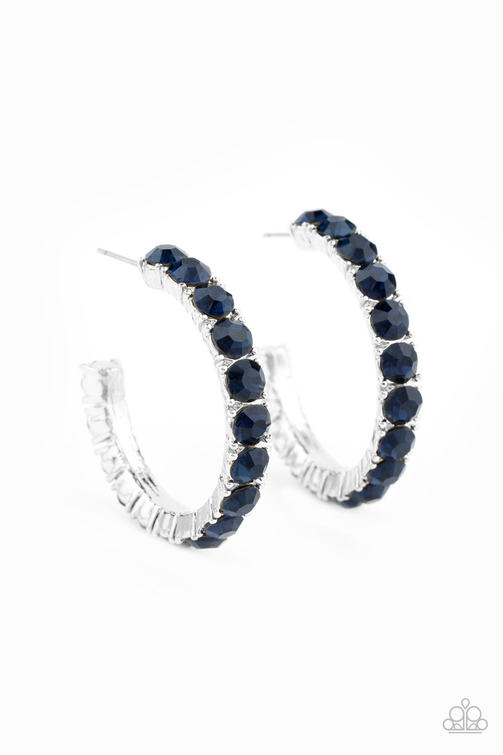 CLASSY Is In Session - blue - Paparazzi earrings
