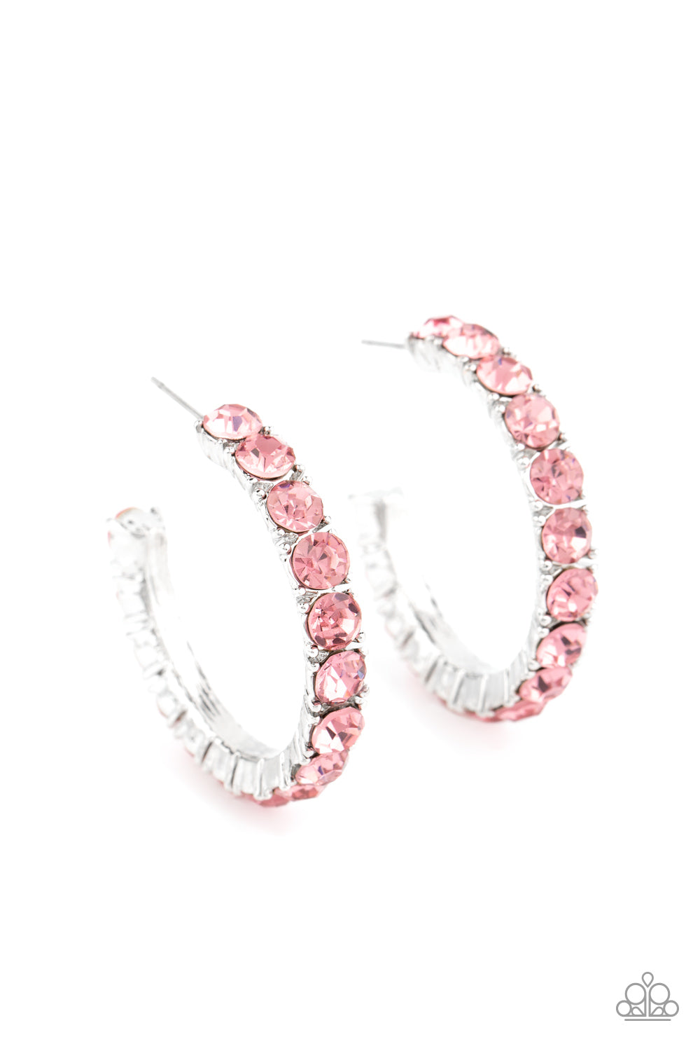 CLASSY is in Session - pink - Paparazzi earrings