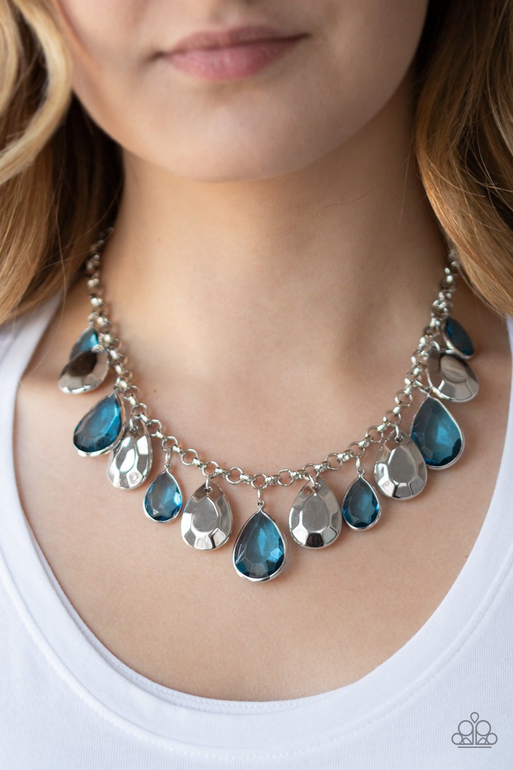 CLIQUE Bait-blue-Paparazzi necklace