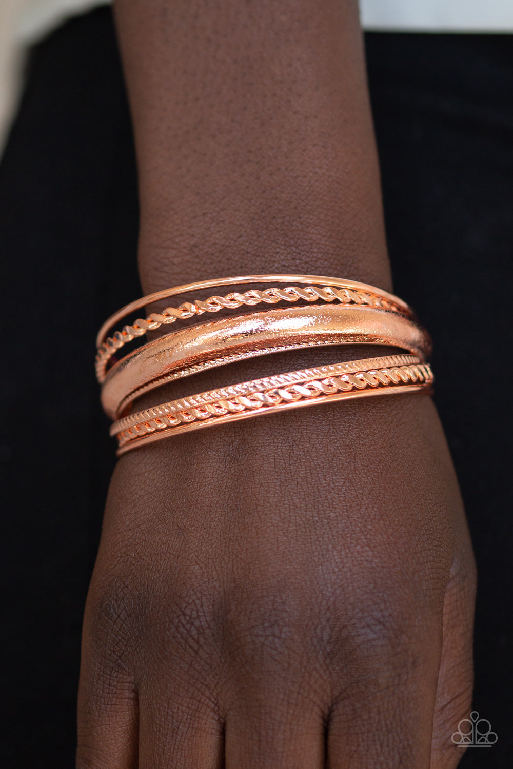 CLIQUE Here - copper - Paparazzi bracelet