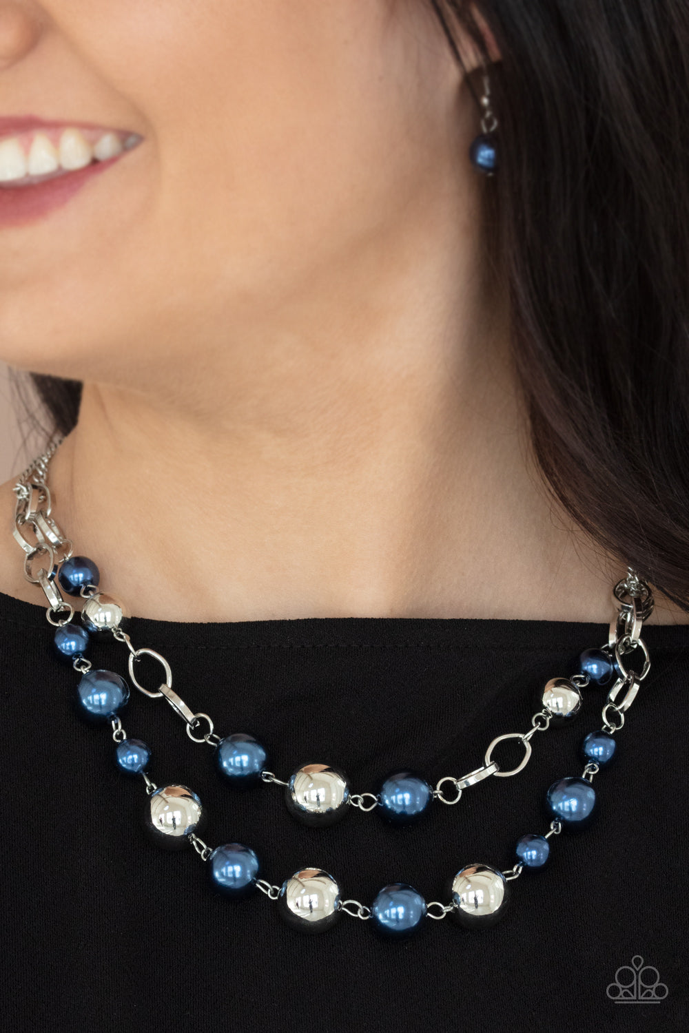 COUNTESS Your Blessings - blue - Paparazzi necklace