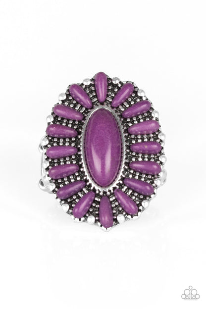 Cactus Cabana - purple - Paparazzi ring