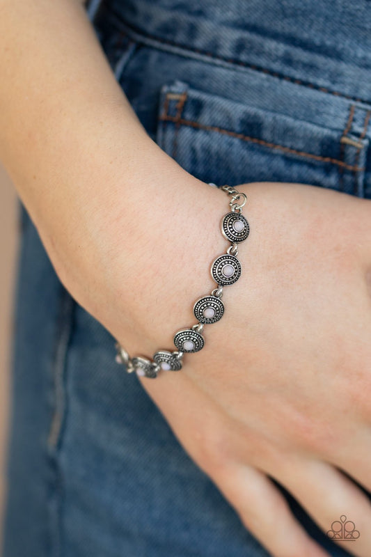 Cactus Paradise-silver-Paparazzi bracelet