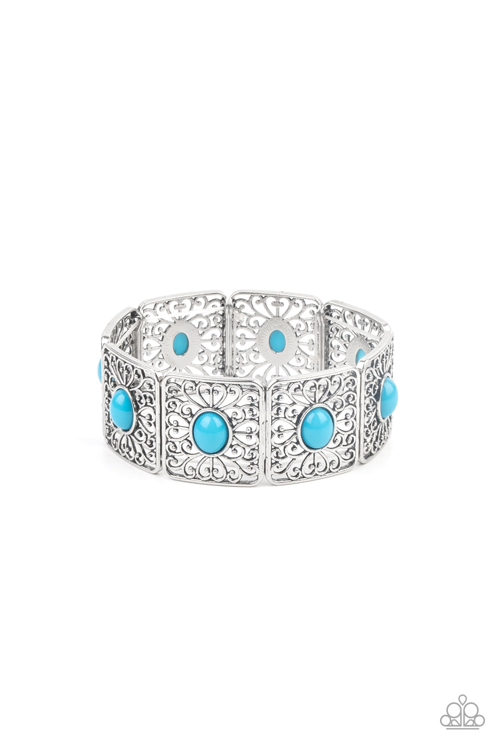 Cakewalk Dancing - blue - Paparazzi bracelet