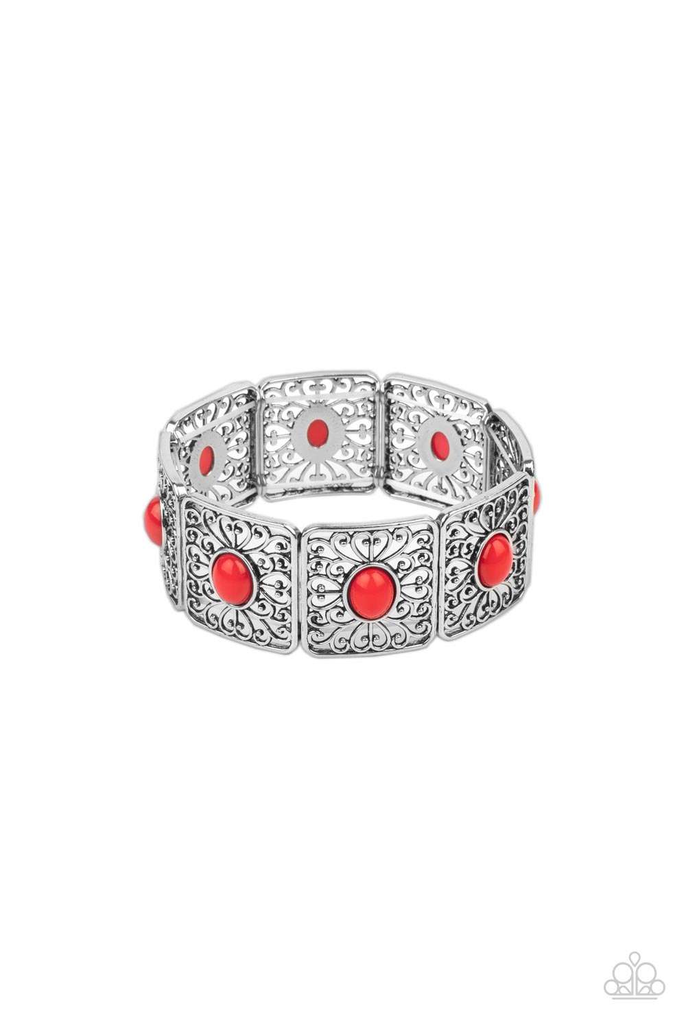 Cakewalk Dancing - red - Paparazzi bracelet