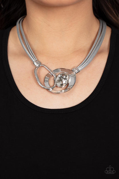 Californian Cowgirl - silver - Paparazzi necklace