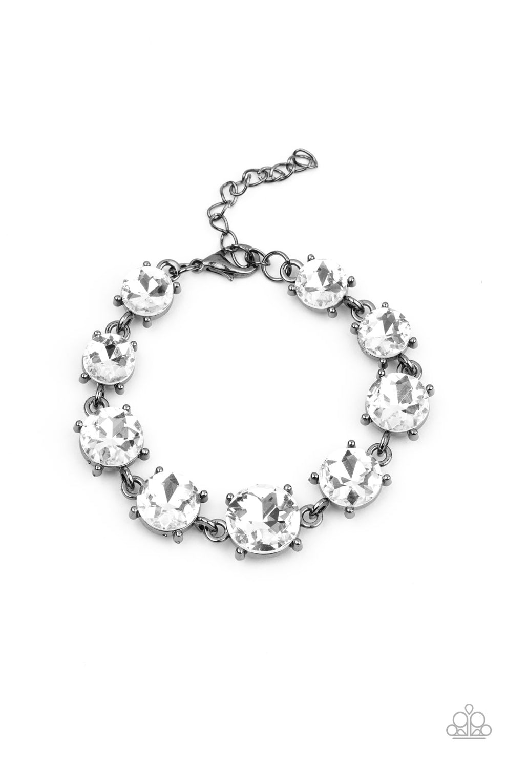 Can't Believe My ICE - black - Paparazzi bracelet – JewelryBlingThing