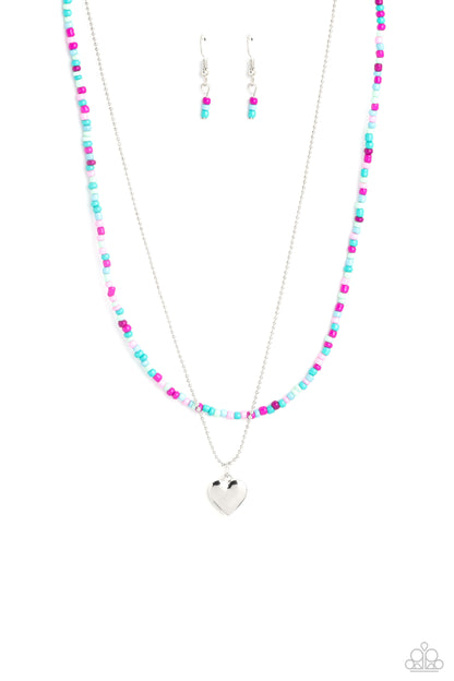 Candy Store - blue - Paparazzi necklace