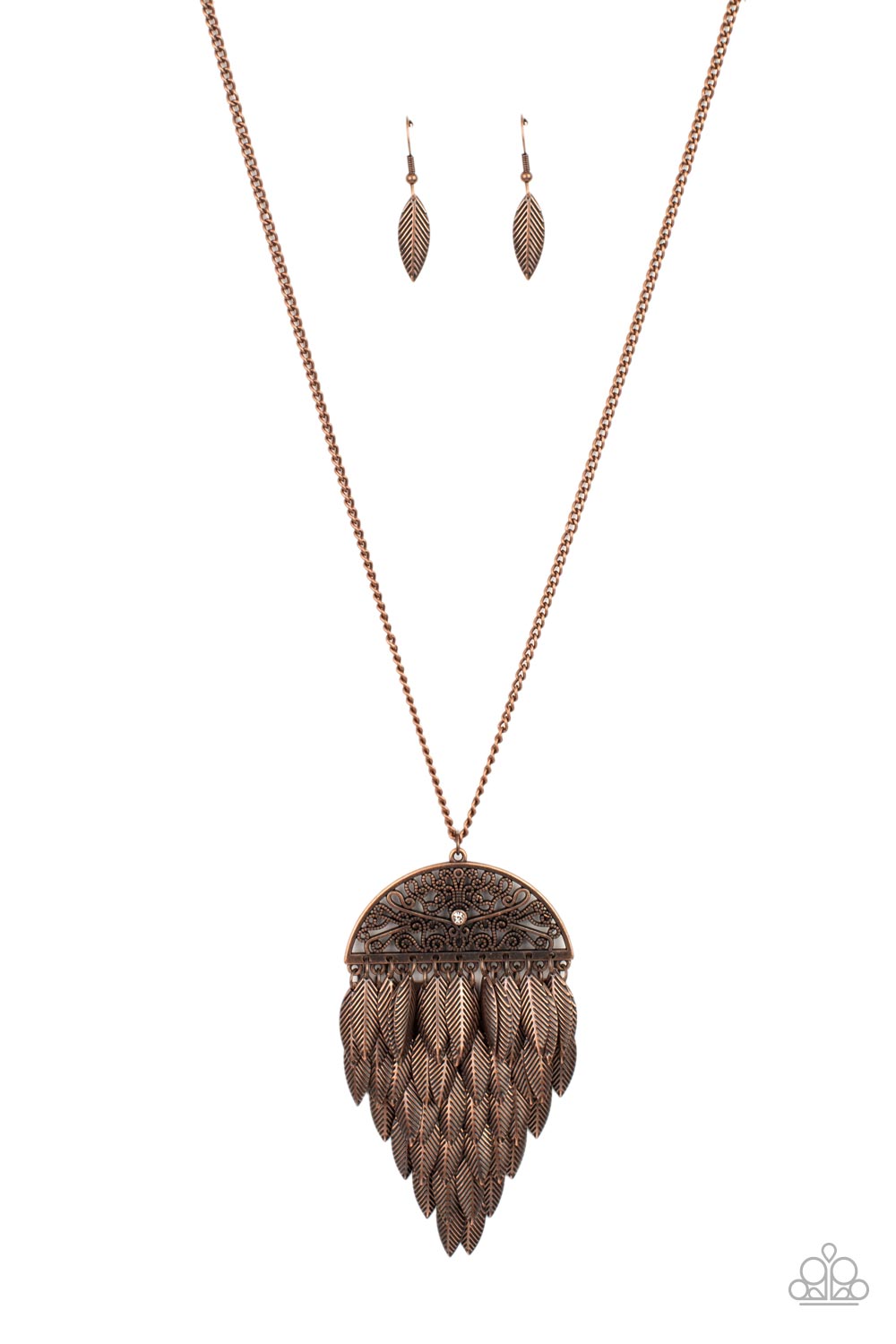 Canopy Cruise - Copper - Paparazzi necklace