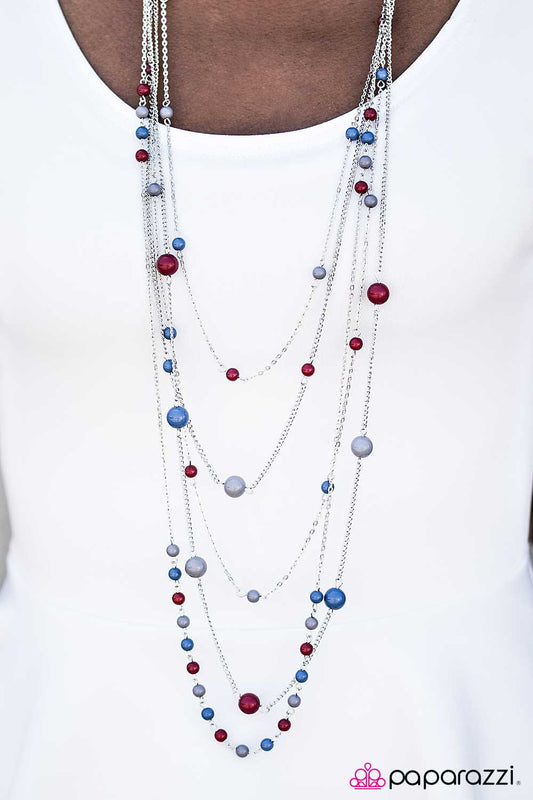 Cant Stop The Feeling - Multi - Paparazzi necklace