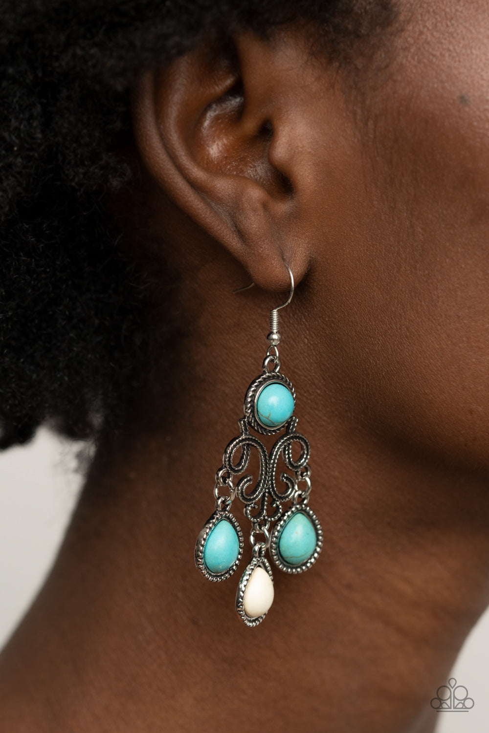 Canyon Chandelier - multi - Paparazzi earrings