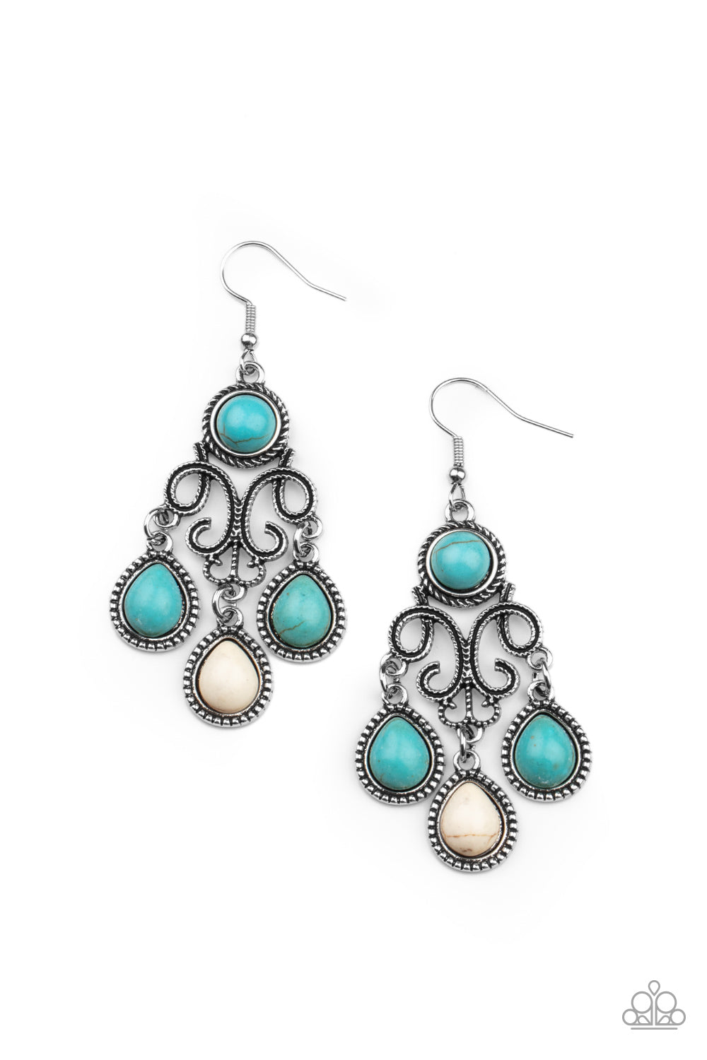 Canyon Chandelier - multi - Paparazzi earrings