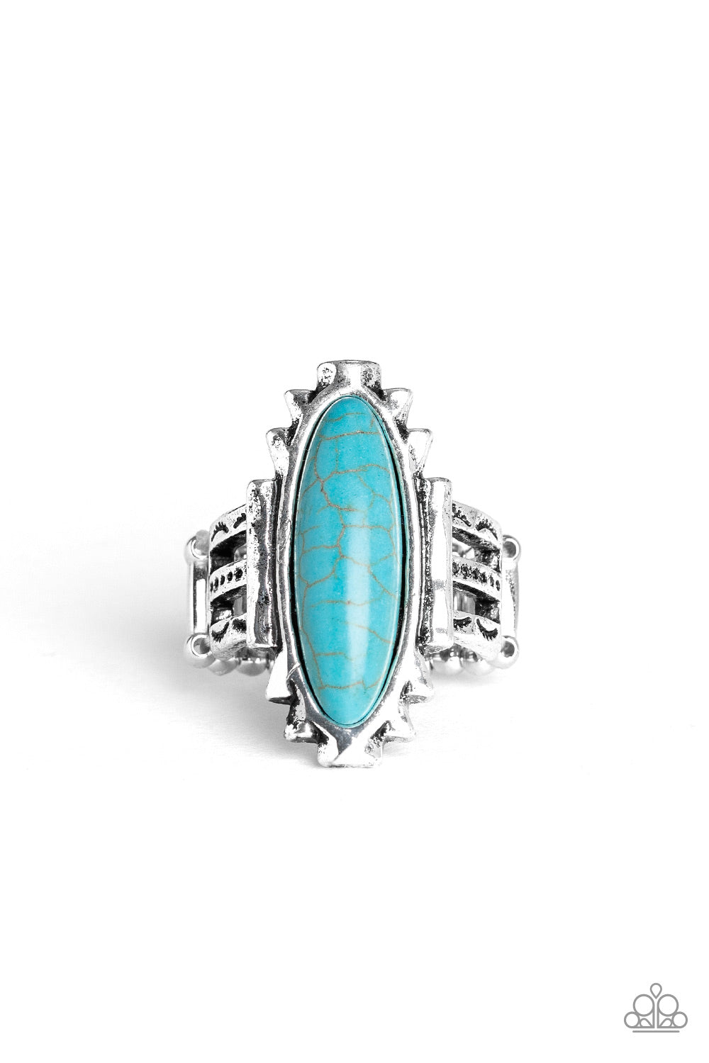 Canyon Colada - blue - Paparazzi ring