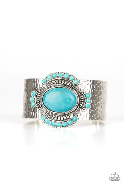 Canyon Crafted - blue - Paparazzi bracelet