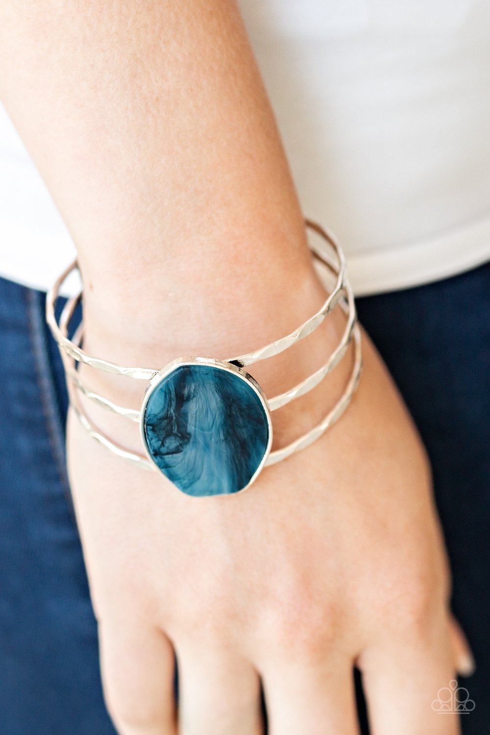 Canyon Dream-blue-Paparazzi bracelet