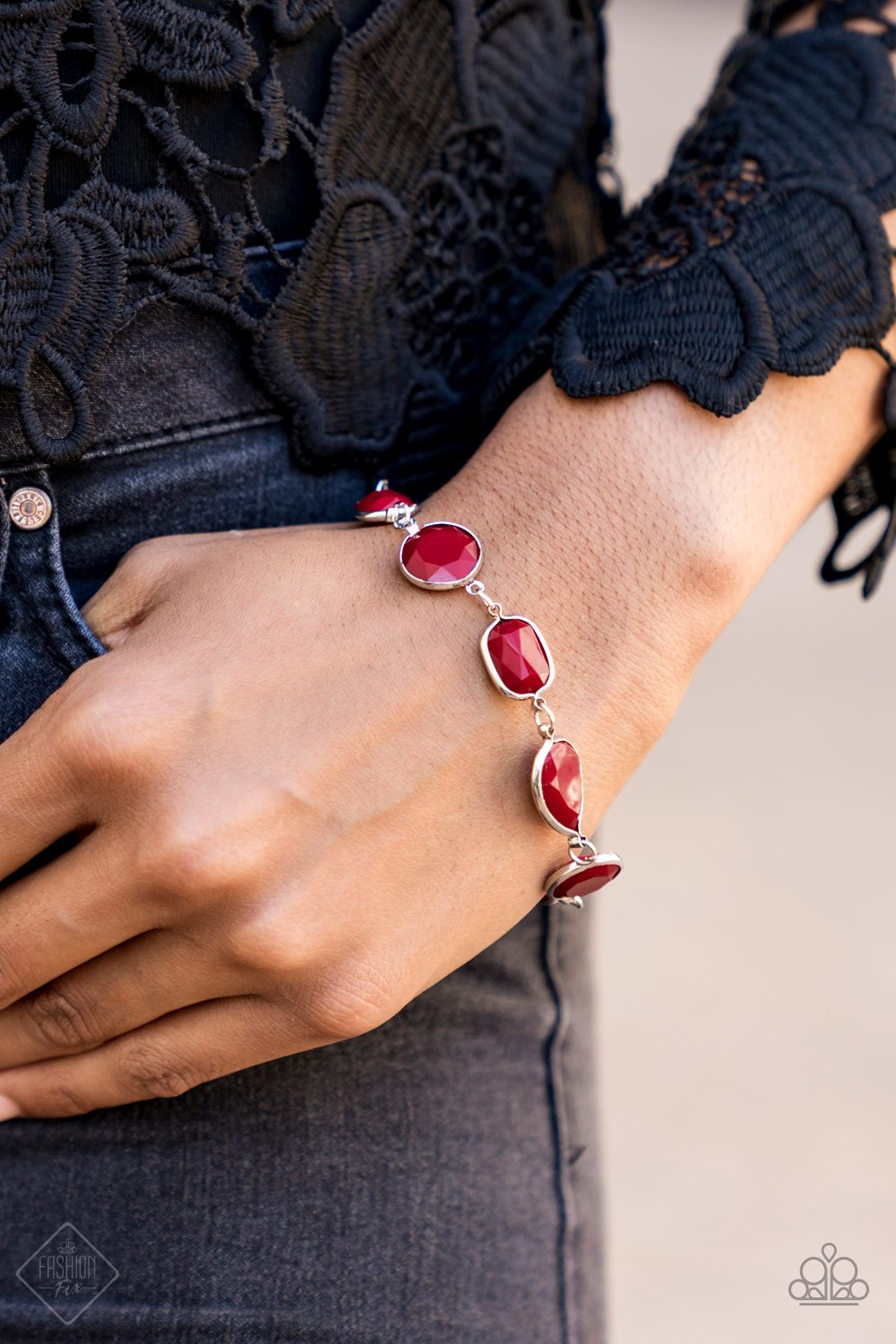 Carefree Spirit - red - Paparazzi bracelet
